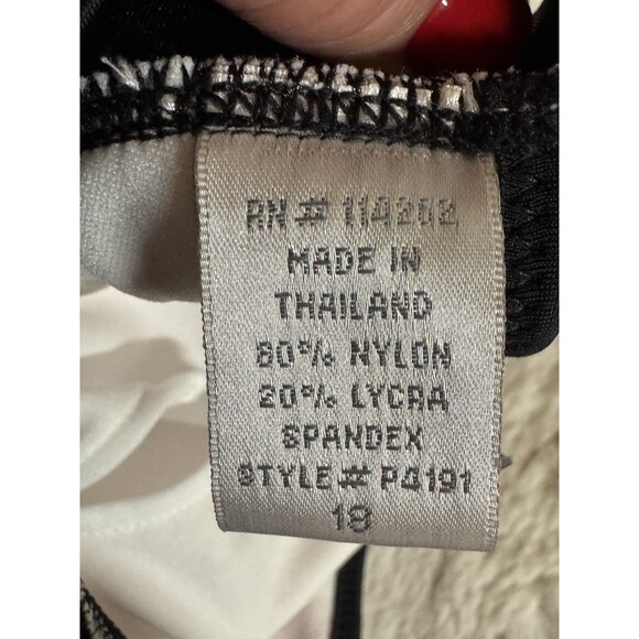 Spiegel 2 Piece Bikini Set String Halter New With Tags Mod Retro Swirl Size 18 - Picture 7 of 12